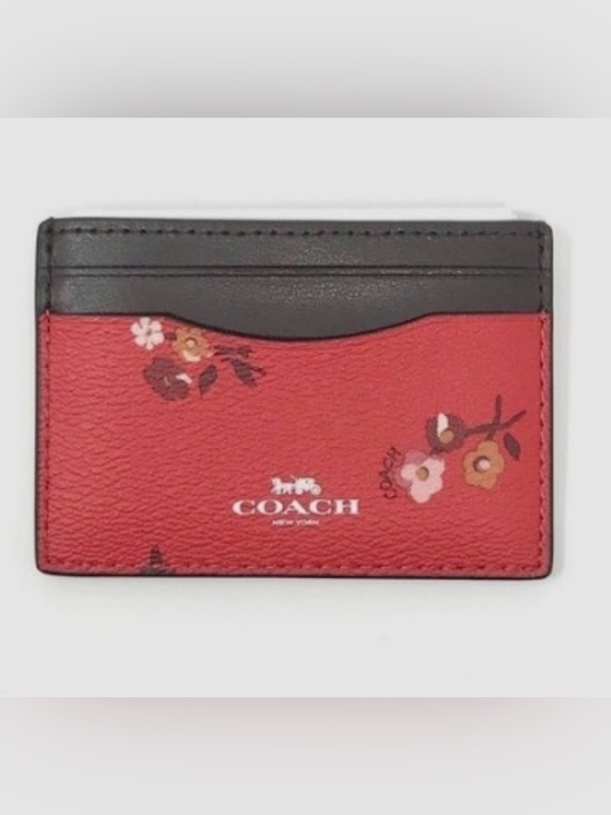 Coach Accessories - COACH Card Case Baby Bouquet Print NWOT